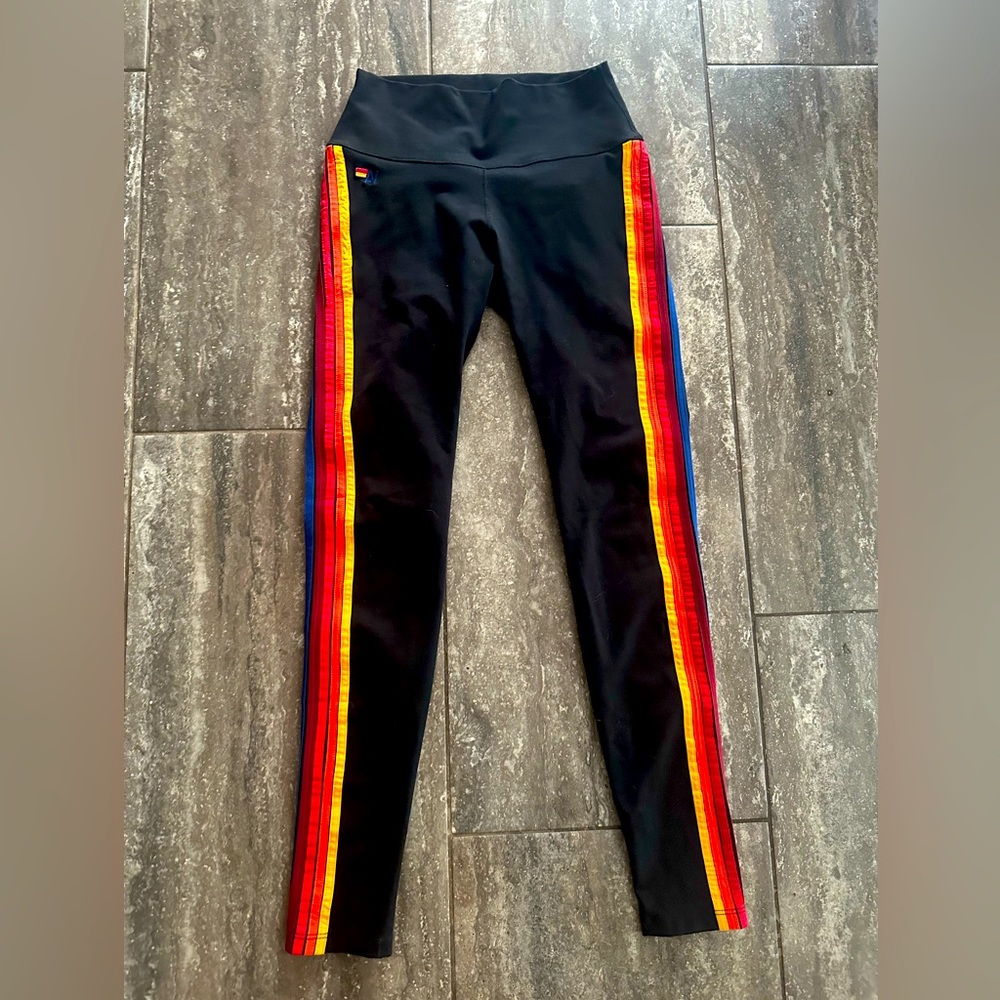 Aviator Nation 5 stripe Leggings